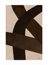 Brown Shapes N2 - Art Print